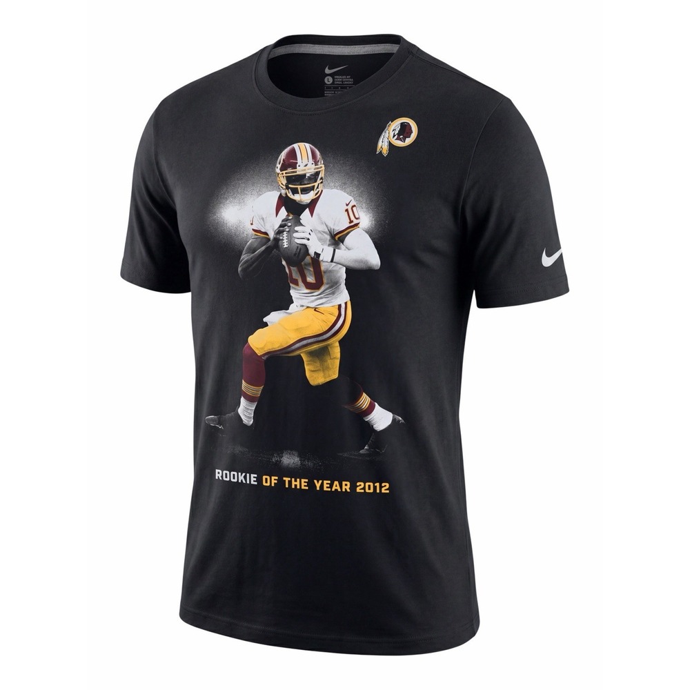 Robert Griffin III Nike Shirt L Rookie Of The Year 2012‎ Washington Redskins NFL